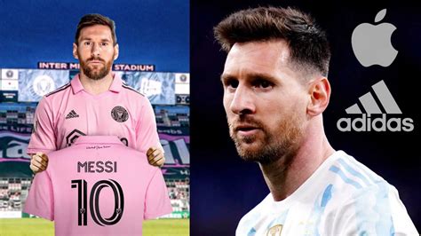 messi deal with apple and adidas